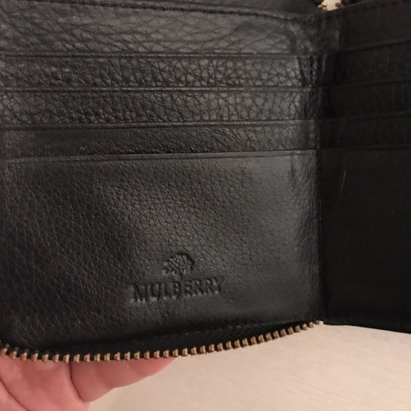 Mulberry Wraparound Zipper Purse/Wallet - Picture 3 of 4